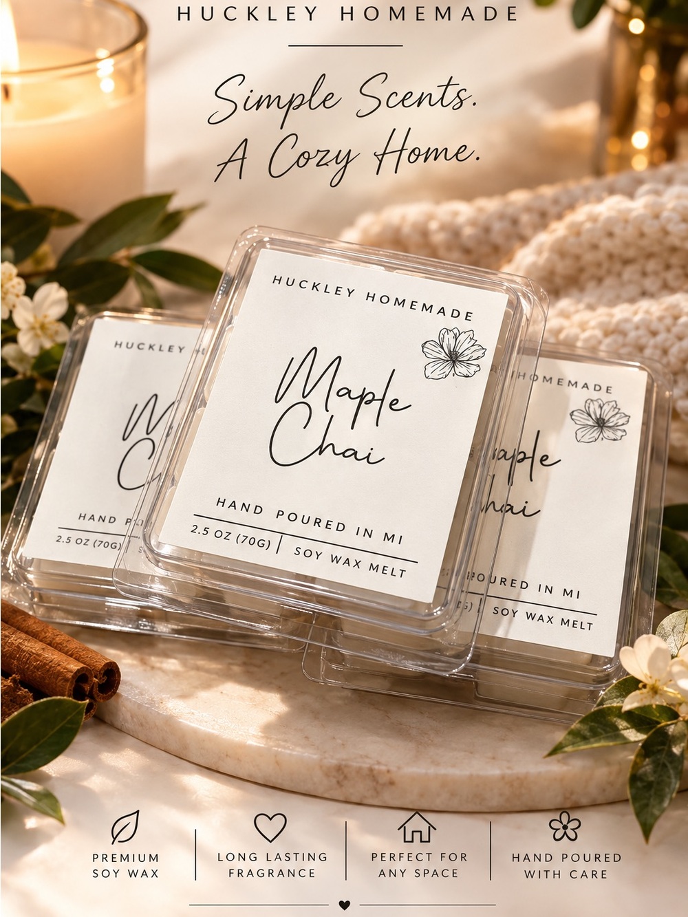 Soy Wax Melts - CLEAN